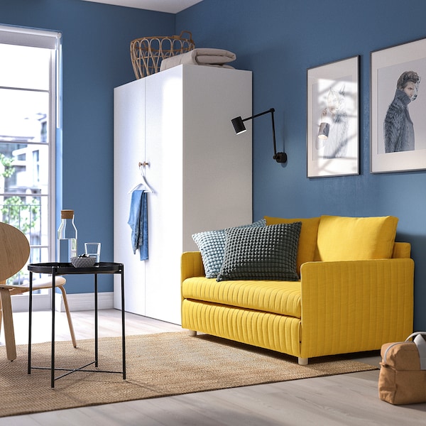 IKEA FRIDHULT sleeper sofa, Skiftebo yellow, Ikea Ireland | 1329GSIRT