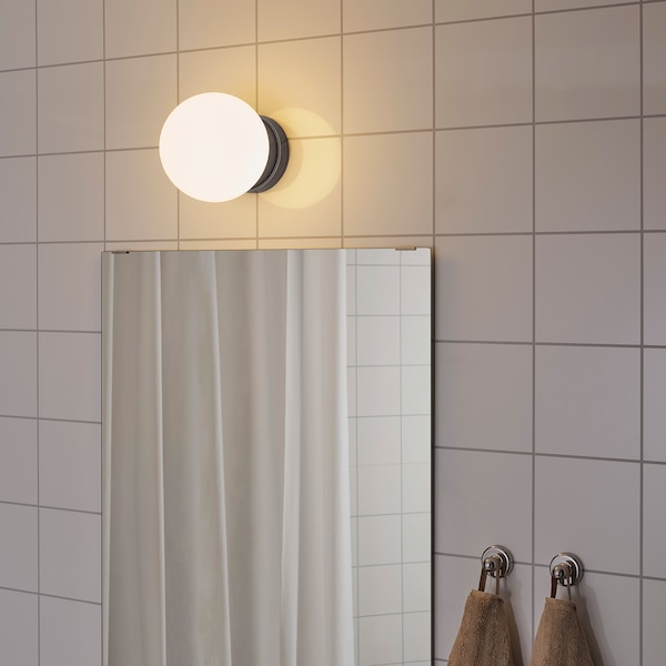 IKEA FRIHULT Ceiling/wall lamp Black, Ikea Ireland | 8360PZAIV
