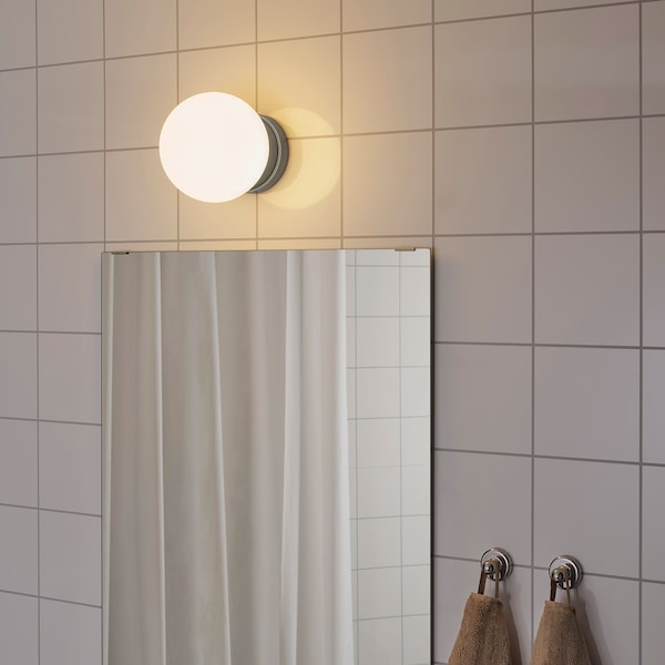 IKEA FRIHULT Ceiling/wall lamp Stainless Steel Color, Ikea Ireland | 0679QFSRK