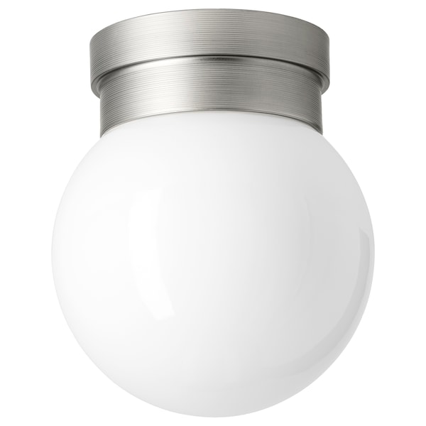 IKEA FRIHULT Ceiling/wall lamp Stainless Steel Color, Ikea Ireland | 0679QFSRK