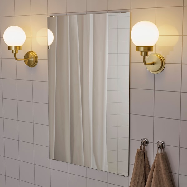 IKEA FRIHULT Wall lamp Brass Color, Ikea Ireland | 9753YQSGT