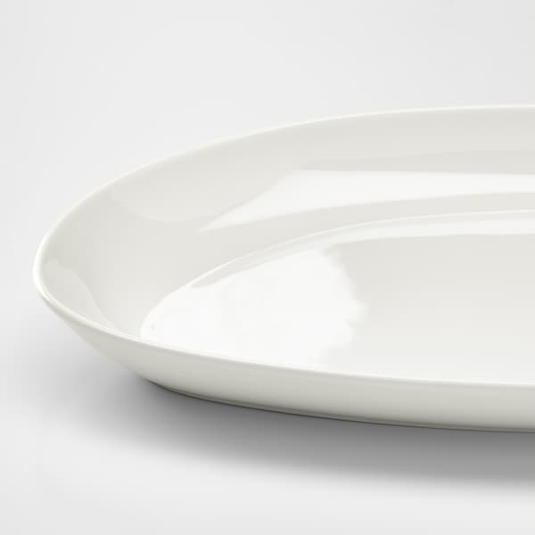 IKEA FRÖJDEFULL serving plate, white, 13x6 in, 2 pack, Ikea Ireland | 9531RLPIT