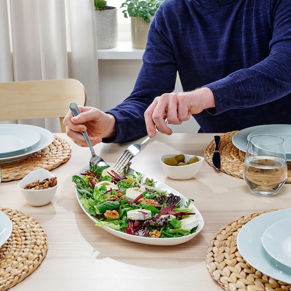 IKEA FRÖJDEFULL serving plate, white, 16x7 in, Ikea Ireland | 6902RGFCD