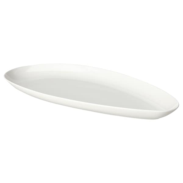 IKEA FRÖJDEFULL serving plate, white, 16x7 in, Ikea Ireland | 6902RGFCD
