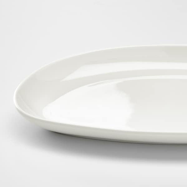 IKEA FRÖJDEFULL serving plate, white, 9x4 in, 2 pack, Ikea Ireland | 2348REHMO