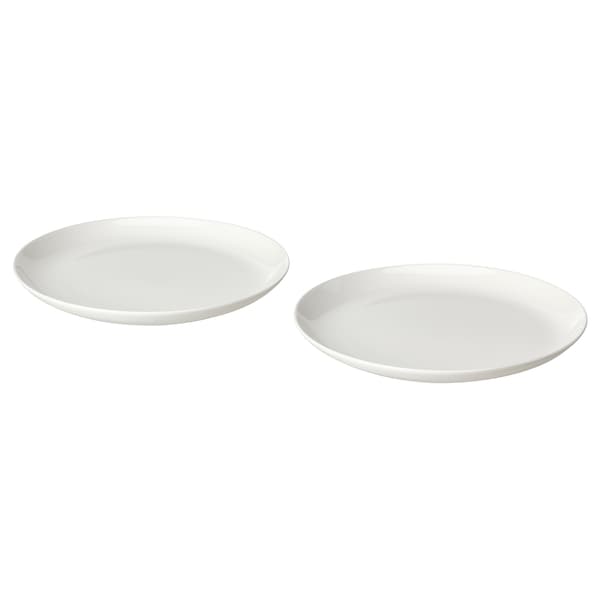 IKEA FRÖJDEFULL side plate, white, 7 in, 2 pack, Ikea Ireland | 5230BYJCZ