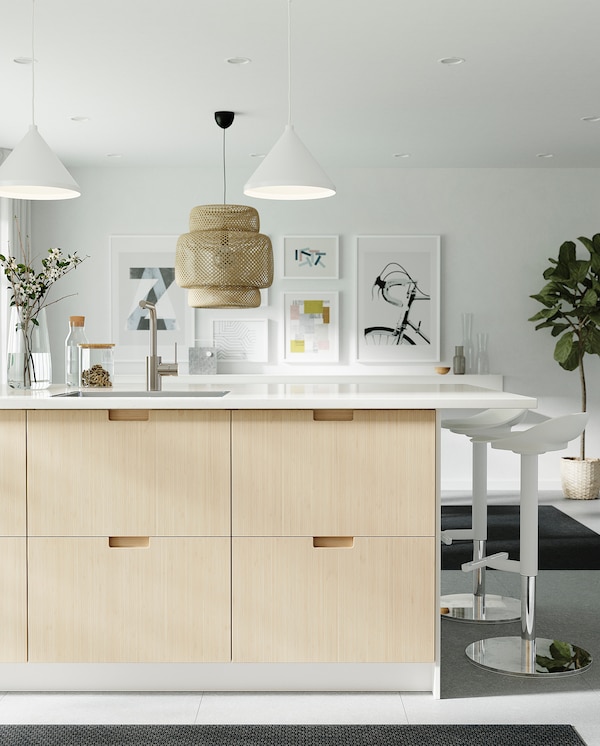 IKEA FRÖJERED cover panel, light bamboo, 25x30 in, Ikea Ireland | 4795IMRKY