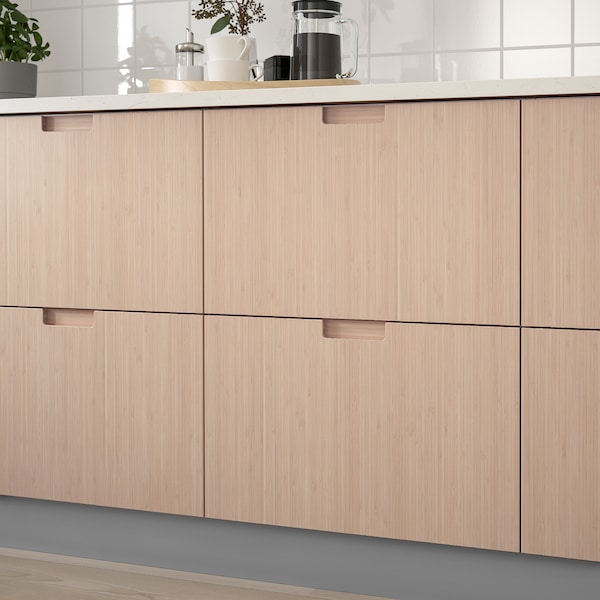 IKEA FRÖJERED drawer front, light bamboo, 18x15 in, Ikea Ireland | 6749ULIWZ