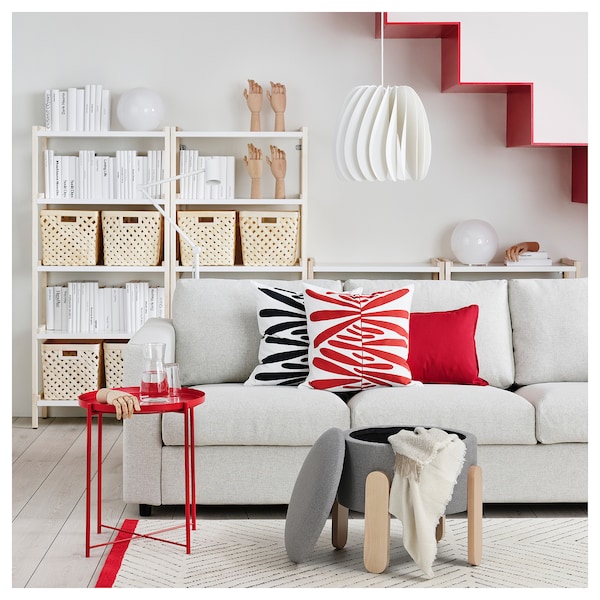 IKEA FÖRLUNDA pouffe Tonerud Gray, Ikea Ireland | 7618NLACX