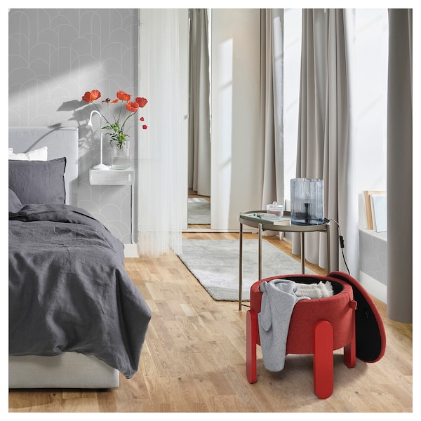IKEA FÖRLUNDA pouffe Tonerud Red, Ikea Ireland | 2134STHAW