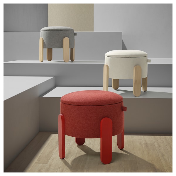 IKEA FÖRLUNDA pouffe Vissle Beige, Ikea Ireland | 5237ECMYI