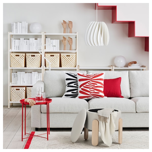 IKEA FÖRLUNDA pouffe Vissle Beige, Ikea Ireland | 5237ECMYI