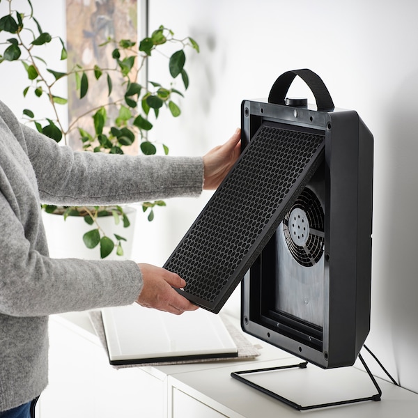 IKEA FÖRNUFTIG / VINDRIKTNING air purifier/air quality sensor White / Black, Ikea Ireland | 1463DUQFN