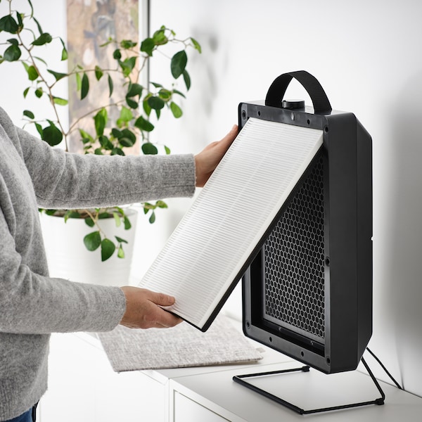 IKEA FÖRNUFTIG air purifier/additional gas filter Black, Ikea Ireland | 2971XBHON