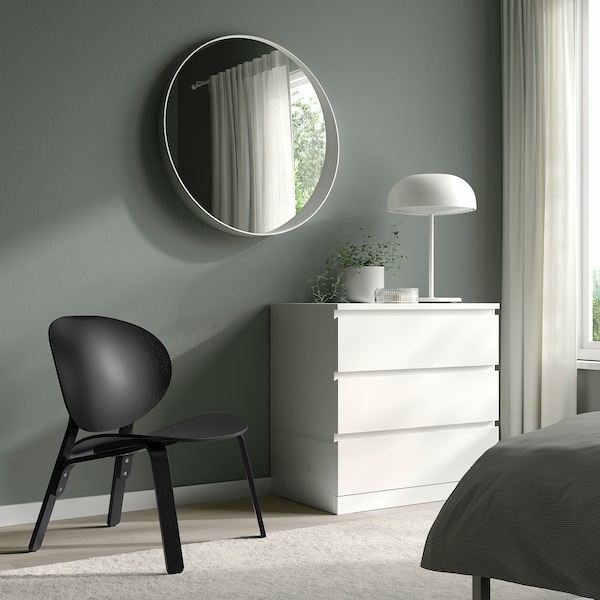 IKEA FRÖSET chair Black Stained Oak Veneer, Ikea Ireland | 7563TPQFJ
