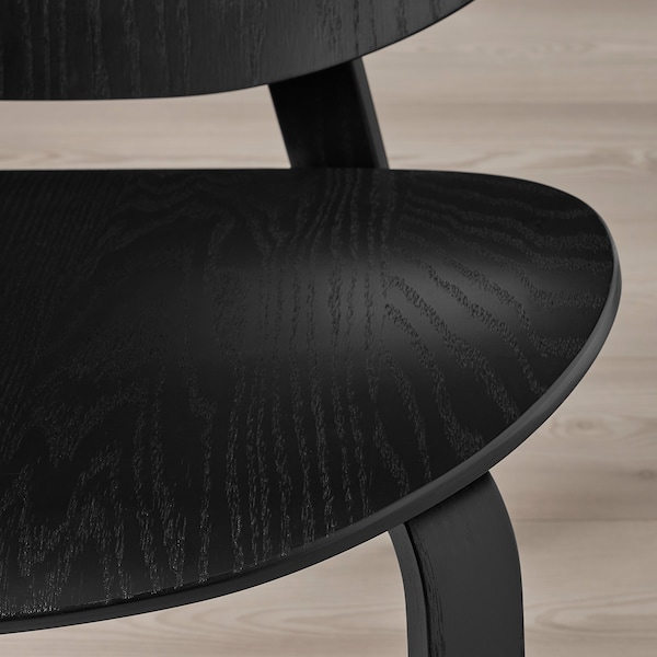 IKEA FRÖSET chair Black Stained Oak Veneer, Ikea Ireland | 7563TPQFJ