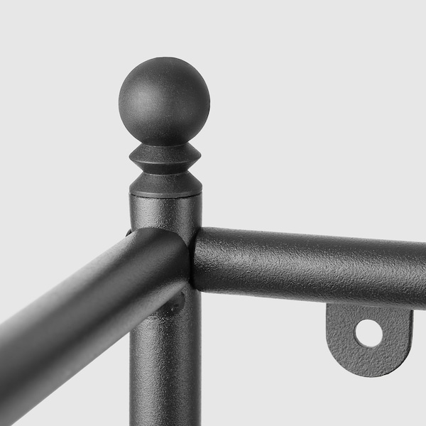 IKEA FRÖSJÖN over-the-toilet shelf, 25 5/8x61 3/8 in Black, Ikea Ireland | 5812VFEOU