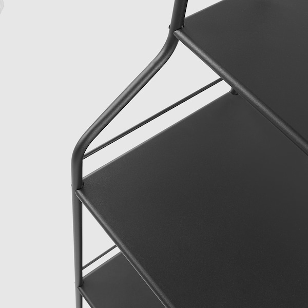 IKEA FRÖSJÖN shelf unit, 15 3/4x61 3/8 in Black, Ikea Ireland | 6809DHLCE