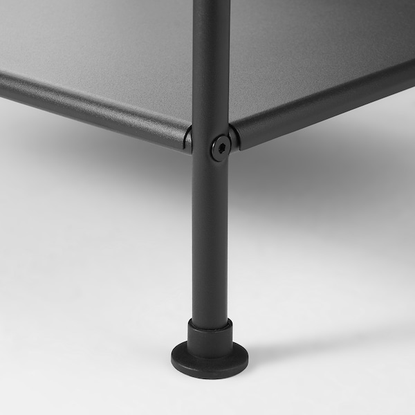 IKEA FRÖSJÖN shelf unit, 15 3/4x61 3/8 in Black, Ikea Ireland | 6809DHLCE