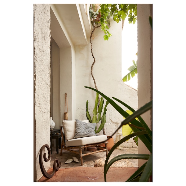 IKEA FRÖSÖN/DUVHOLMEN back cushion, outdoor, 24 3/8x17 3/8 in Beige, Ikea Ireland | 7418WJQOG