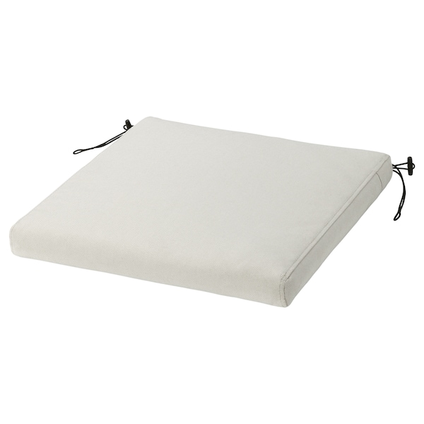 IKEA FRÖSÖN/DUVHOLMEN chair pad, outdoor, 17 3/8x17 3/8 in Beige, Ikea Ireland | 2045TBDGC