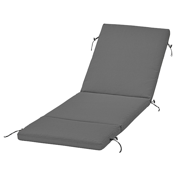 IKEA FRÖSÖN/DUVHOLMEN chaise pad, 74 3/4x23 5/8 in Dark Gray, Ikea Ireland | 0487HTZMI