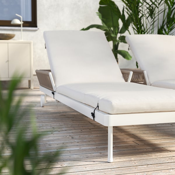 IKEA FRÖSÖN/DUVHOLMEN chaise pad, 74 3/4x23 5/8 in Beige, Ikea Ireland | 8970DVUEJ