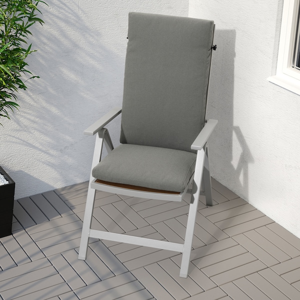IKEA FRÖSÖN/DUVHOLMEN seat/back pad, outdoor, 45 5/8x17 3/4 in Dark Gray, Ikea Ireland | 6382YESHF