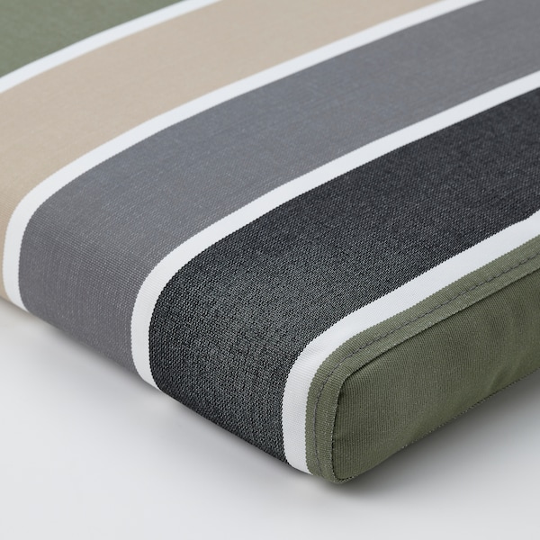 IKEA FRÖSÖN cover for chair pad, 17 3/8x17 3/8 in Outdoor / Multicolor Stripe Pattern, Ikea Ireland | 6381JWLER