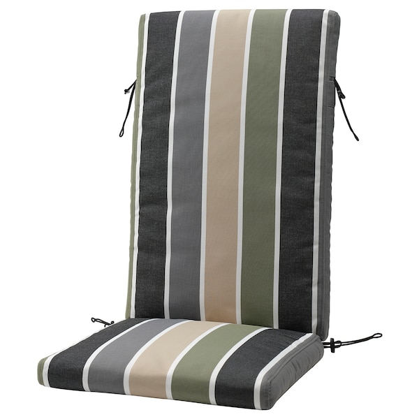 IKEA FRÖSÖN cover for seat/back pad, 45 5/8x17 3/4 in Outdoor / Multicolor Stripe Pattern, Ikea Ireland | 2671CRZXP
