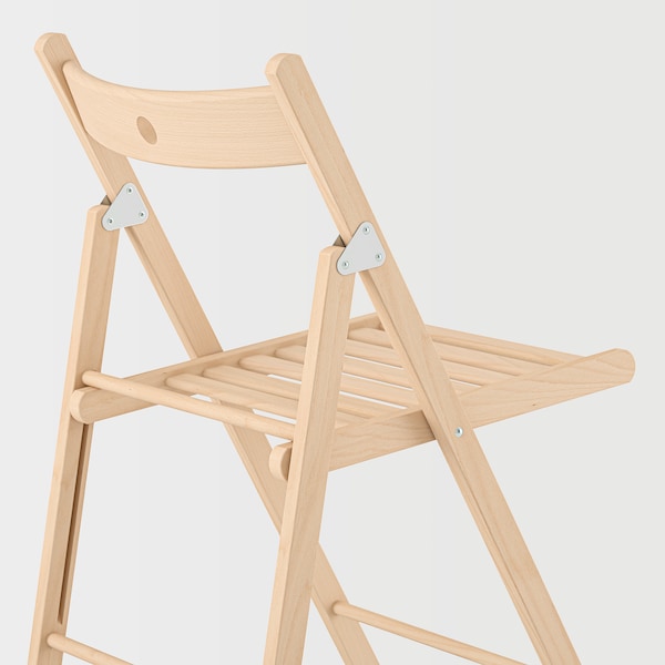 IKEA FRÖSVI folding chair Beech, Ikea Ireland | 4839GBKNE