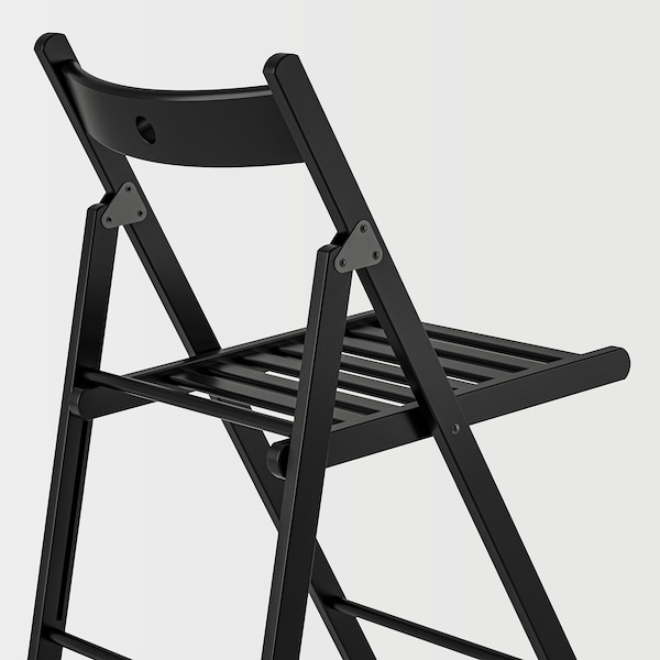 IKEA FRÖSVI folding chair Black, Ikea Ireland | 9631VQJFN