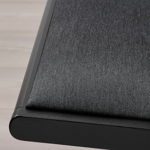 IKEA FRÖSVI folding chair Black / Knisa Dark Gray, Ikea Ireland | 3982GYFAB