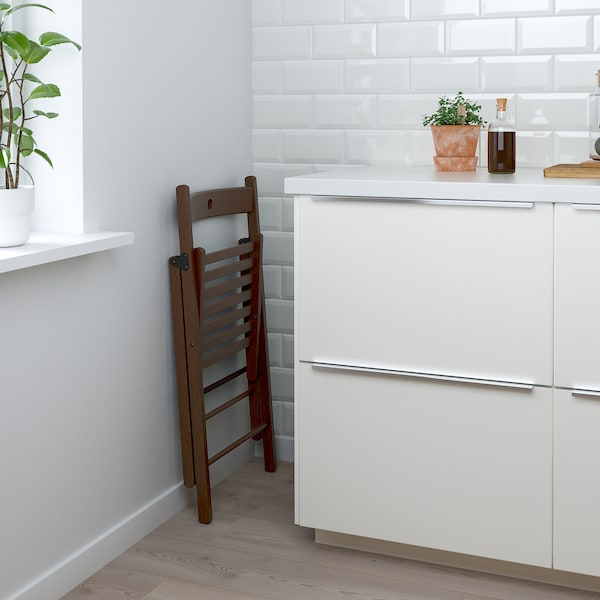 IKEA FRÖSVI folding chair Brown, Ikea Ireland | 7186ONWQF