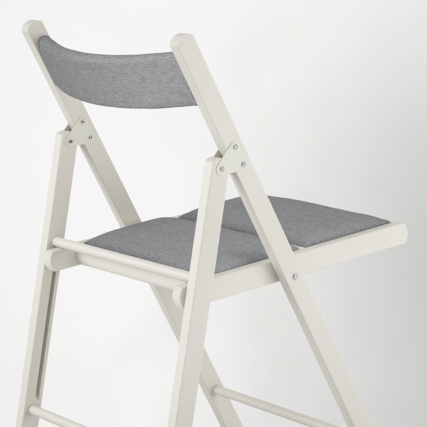 IKEA FRÖSVI folding chair White / Knisa Light Gray, Ikea Ireland | 6958GOPRS