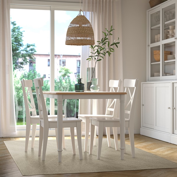 IKEA FULLMAKT rug flatwoven, in/outdoor, beige/mélange, 5'7 inx7'10 in, Ikea Ireland | 3561UYRXW