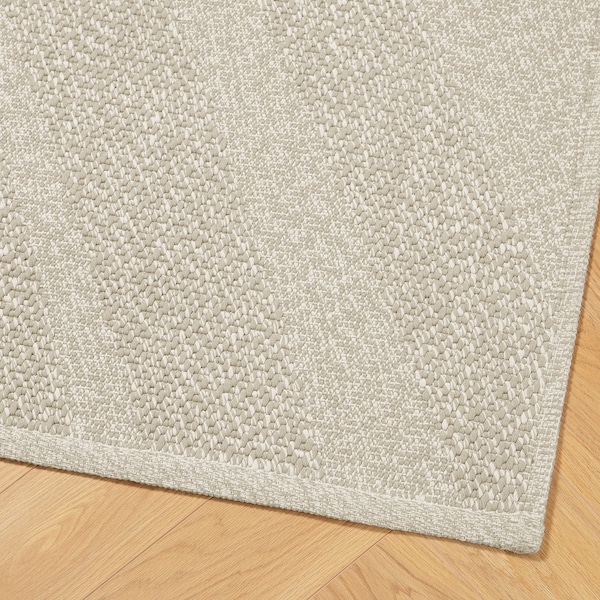 IKEA FULLMAKT rug flatwoven, in/outdoor, beige/mélange, 5'7 inx7'10 in, Ikea Ireland | 3561UYRXW