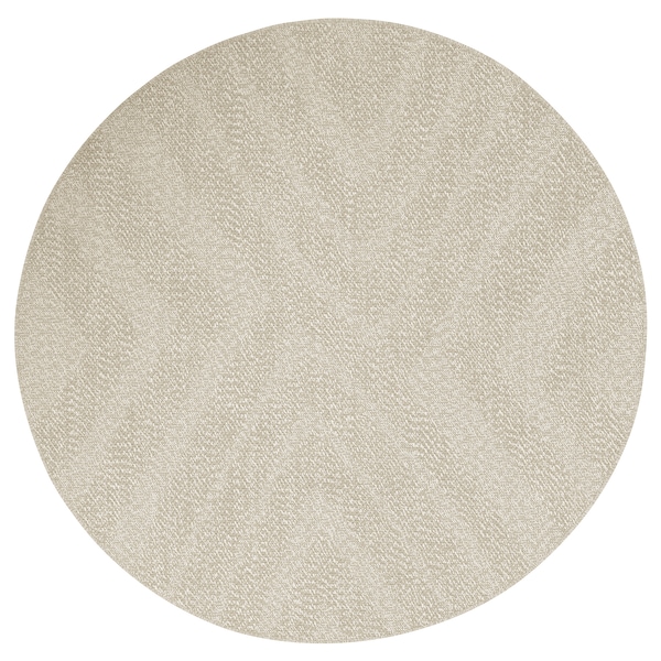 IKEA FULLMAKT rug flatwoven, in/outdoor, beige/mélange, 4\'3 in, Ikea Ireland | 8714OASQF