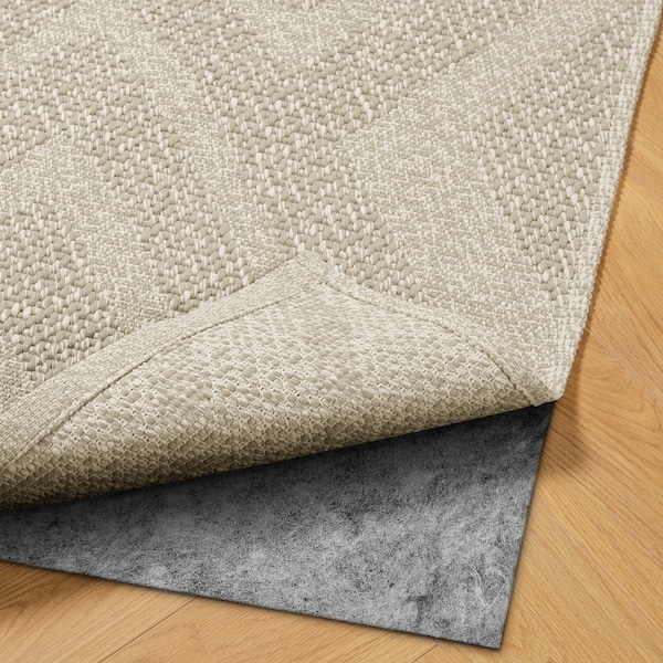 IKEA FULLMAKT rug flatwoven, in/outdoor, beige/mélange, 2'0 inx2'11 in, Ikea Ireland | 2318LKBCY