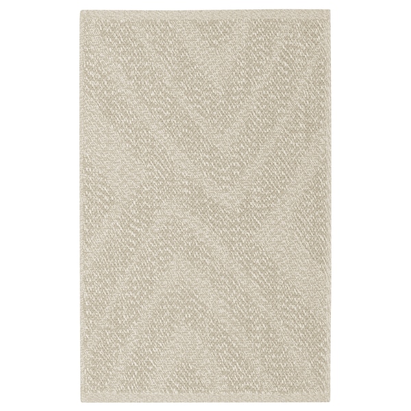 IKEA FULLMAKT rug flatwoven, in/outdoor, beige/mélange, 2\'0 inx2\'11 in, Ikea Ireland | 2318LKBCY