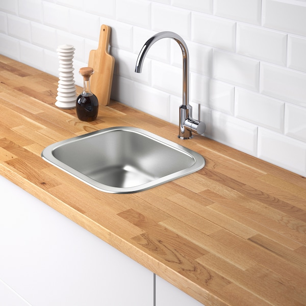 IKEA FYNDIG sink, stainless steel, 18 1/8x15 3/4 in, Ikea Ireland | 3574DEXSU