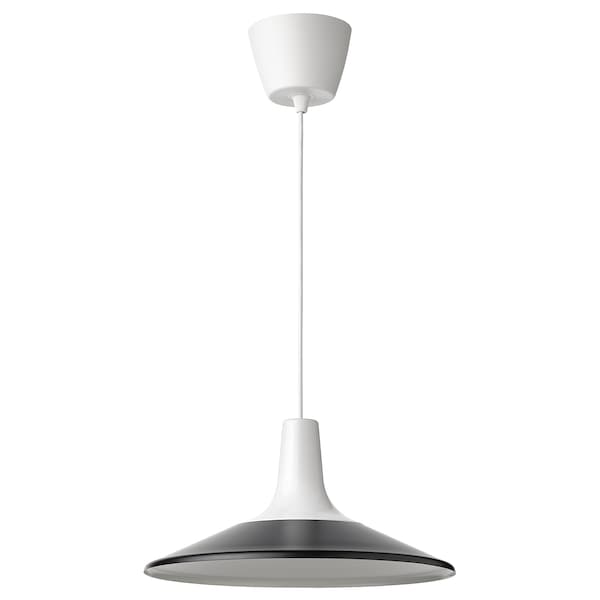 IKEA FYRTIOFYRA pendant lamp, 15 in White / Black, Ikea Ireland | 6592AJKNY