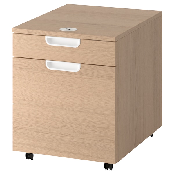 IKEA GALANT Drawer unit/drop file storage, 17 3/4x21 5/8 in White Stained Oak Veneer, Ikea Ireland | 2367RYJVA