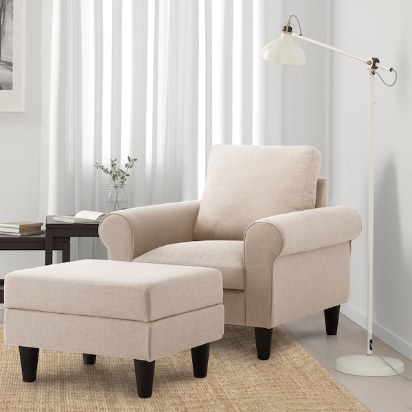 IKEA GAMMALBYN ottoman Beige, Ikea Ireland | 4029YZPEM