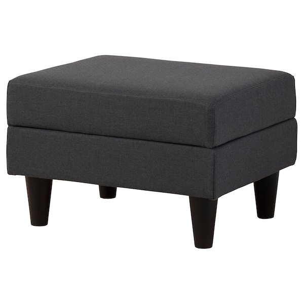 IKEA GAMMALBYN ottoman Gray, Ikea Ireland | 7401KMYUT