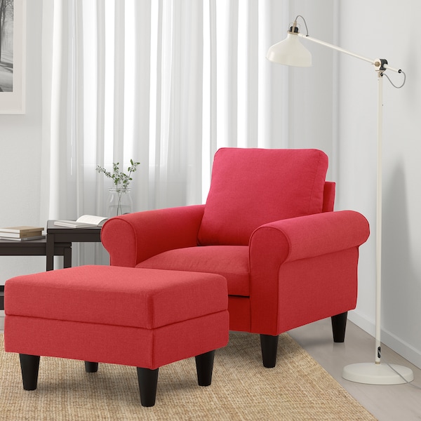 IKEA GAMMALBYN ottoman Red, Ikea Ireland | 6048ABLRS