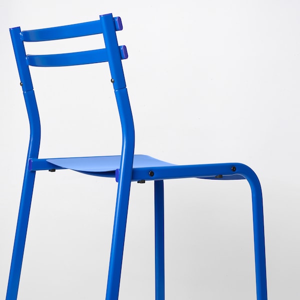 IKEA GENESÖN chair Metal / Blue, Ikea Ireland | 9108YLQZX