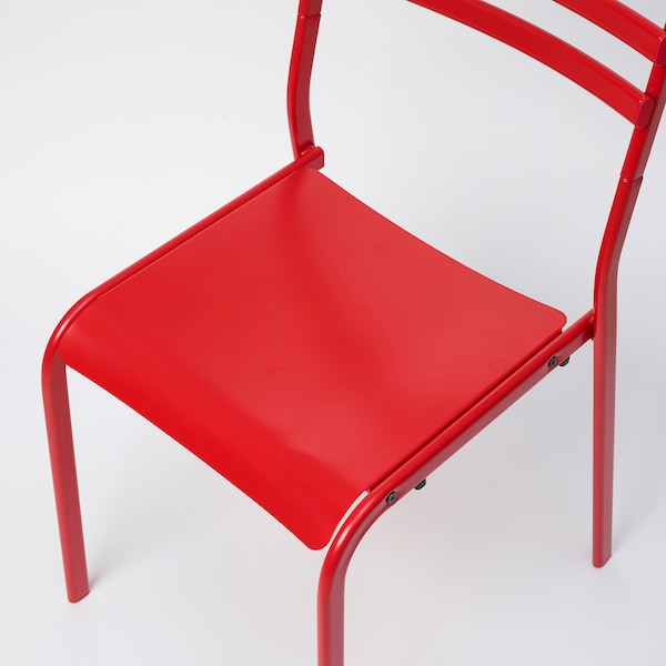 IKEA GENESÖN chair Metal / Red, Ikea Ireland | 2683LNZHF