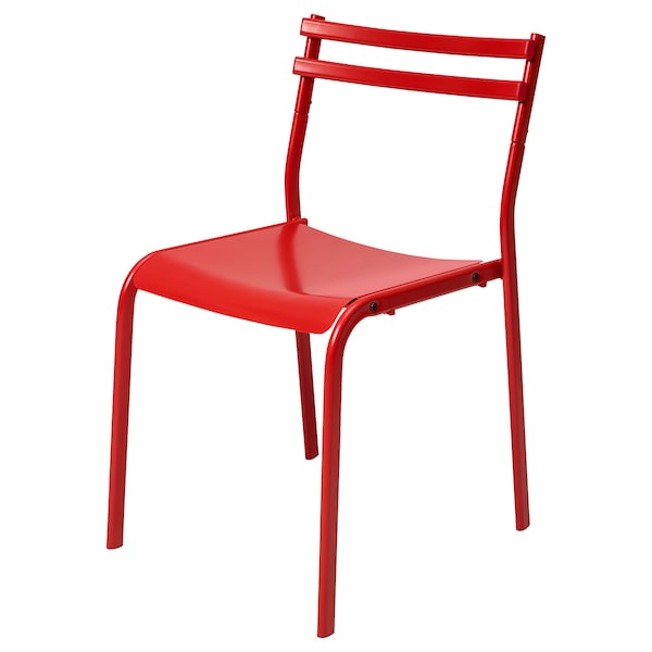 IKEA GENESÖN chair Metal / Red, Ikea Ireland | 2683LNZHF