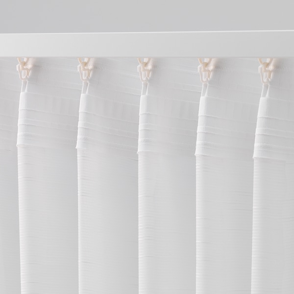 IKEA GJERTRUD sheer curtains, 1 pair, white, 57x84 in, Ikea Ireland | 0967XWDBO